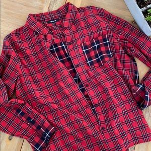 NWOT Madewell Plaid Shirt, XL